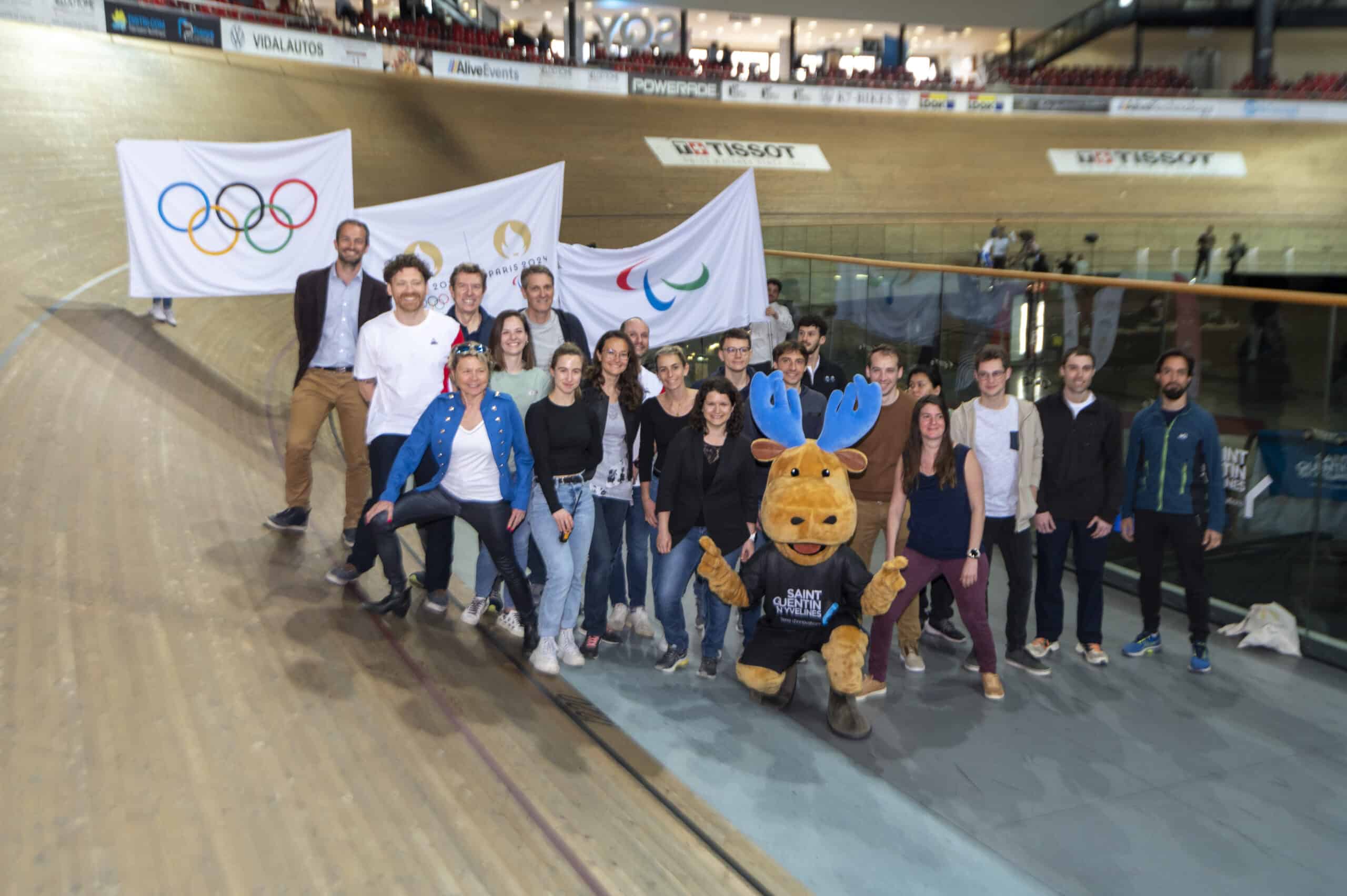 Tournee des sites velodrome jeux olympiques Josqy