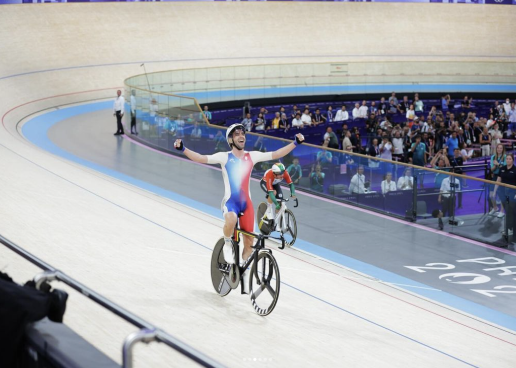 Benjamin Thomas - Médaille olympique / Vélodrome National