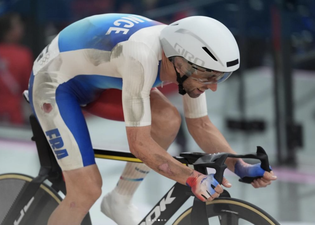 Benjamin Thomas - Médaille olympique / Vélodrome National