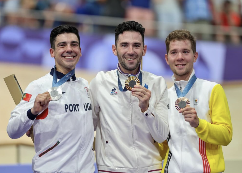 Benjamin Thomas - Médaille olympique / Vélodrome National